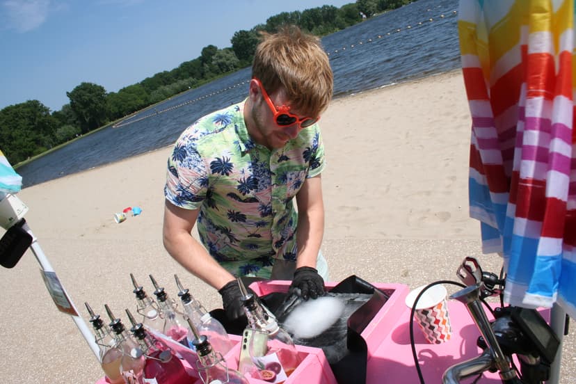 Joas bouwt wat lekkers